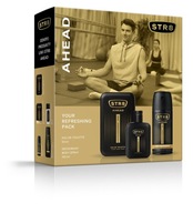 STR 8 Zestaw prezentowy Ahead (Woda toaletowa 50ml+Deo spray 150ml)