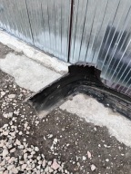 bumper rear part rear AUDI A6 C8 KOMBI AVANT