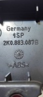 Blende Abdeckung szyny hinten kanapy Volkswagen Caddy 2K0883087B