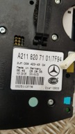 MERCEDES W211 OSWIETLENIE cabs light A2118207101