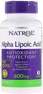 Natrol Kyselina alfa Lipoová ALA 600 mg ANTIOXIDANT