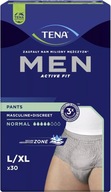 TENA Men Pants Normal majtki chłonne wciągane dla mężczyzn szare L/XL