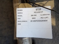 Peugeot 206 SW control control 6220000008