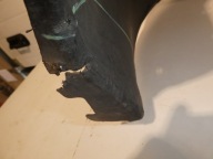 mudguard left front VW TRANSPORTER T5 7H0809961B