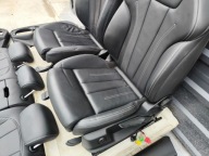 Sitz Sitze Leder KOMPLET S LINE AUDI A4 B9 BIALA NIC heizung !!!