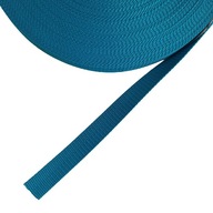 Taśma nośna 25mm niebieska turkusowa pasek 2,5cm