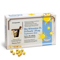 Pharma Nord Vitamín D3 D-pearls 800 IU- 20 µg
