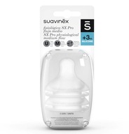 SUAVINEX Smoczki do butelek SX Pro średni 3m+