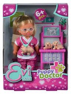 Lalka laleczka Evi Doktor szczeniaczków Puppy Doctor