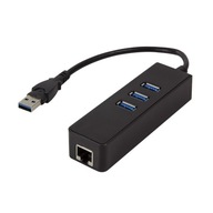 Adapter Gigabit Ethernet do USB 30 z hubem USB 30