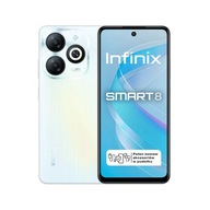 Smartfón Infinix SMART 8 3 GB / 64 GB 4G (LTE) biely + Hybridné sklo apgo pre Infinix Smart 8 1 ks