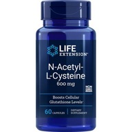 N-Acetyl-L-Cysteine 600mg 60 kaps Life Extension
