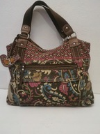 TOREBKA MIEJSKA FOSSIL TOTE ORYGINALNA BOHO HIPPIE