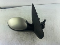 mirror side right manually 96437171XT Peugeot 206 black,