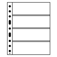 KÁRTYA OLDAL 4 BANKJEGYHEZ GRANDE EASY A4 SH312 LEUCHTTURM