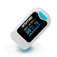 PULSOMETR OLED OROMED OXIMETER BLUE MEDYCZNY PULSOKSYMETR NAPALCOWY + SMYCZ