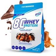 6PAK Whey Protein 80 proteín WPC 908g Čoko karamel