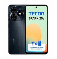 Smartfon TECNO Spark 20C 8/128 GB Gravity Black Czarny