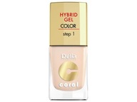 Delia Cosmetics Coral Hybrid Gel Emalia do paznokci nr 20 ivory 11ml