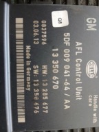 5DF00904164AA Module Lumières OPEL INSIGNIA