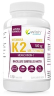 Wish Witamina K2 MK-7 Forte 100mcg z Natto 120tabs