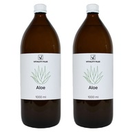 Sok z aloesu Aloe Vera 99,8% + witamina C - Zestaw 2000 ml 2L - Odporność