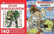 Atlas dinozaurów + Skamieniałości Mamut