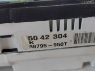 dials clock SAAB 9-3 2.0 T 5042304
