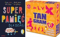 Superpamięć dla dzieci Paulina Mechło + Gra logiczna Tangram