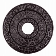 OBCIĄŻENIE ŻELIWNE BLACK 1kg. ŚREDNICA 29mm