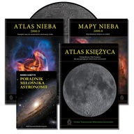 Poradnik astronomiczny, 3 x Atlas, Mapa Księżyca