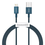 Baseus kabel USB - Lightning Superior 1m 2,4A di iPhone Apple niebieski