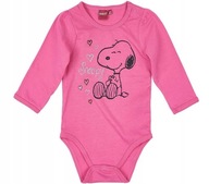 Snoopy dojčenské body s dlhým rukávom Fistaszki 68 cm