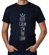 koszulka KEEP CALM I'M THE LAW prezent