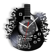 Gitara akustyczna Wall Art Zegar ścienny Instrumen