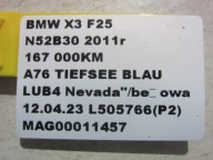 BMW X3 F25 X4 semi-axis left front 7598027 2.0 3.0