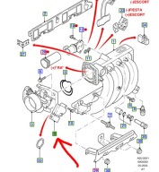Sensor PRZEPUSTNICY FORD FIESTA 95BF-9B989-JB