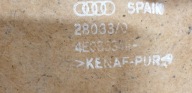 rear plato AUDI A8 D3 4E0863411 grey OE
