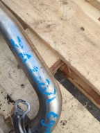pipe of the intercooler opel zafira a
