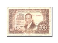 Banknot, Hiszpania, 100 Pesetas, 1953, 1953-04-07,