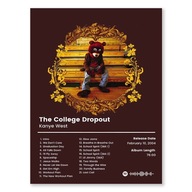20x30 Obrázok plagát Hudobné hity albumov celebrít Hip Hop Kanye West