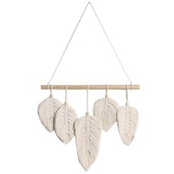 Feather Woven Wall Decor Macrame Wall Hanging,