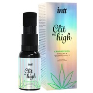 Żel intymny dla kobiet. Wibrator do łechtaczki. Clit Me High Cannabis Oil 1