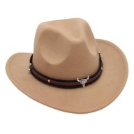 Zachodni kapelusz kowbojski dla dzieci rekwizyty fotograficzne czapka turystyczna wielbłąd