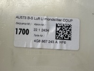 AUDI A7 4G Blende Abdeckung SLUPKA B links 4G8867243A