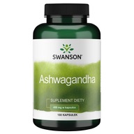 SWANSON 450mg ASHWAGANDA Żeń-szeń indyjski LIBIDO