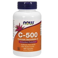C500 Pufrovaný vitamín C a vápnik a bioflavonoidy Citrus 100 kapsúl