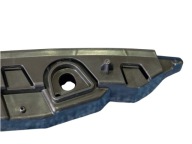 SKODA FABIA IV support holder of a bumper left front original 6VA807183