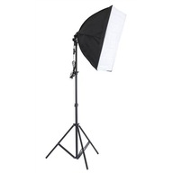 Zestaw bezcieniowy softbox 60x40cm + statyw