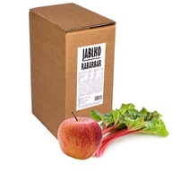 Sok jabłko rabarbar 100% naturalny tłoczony z rabarbaru NFC 5L do deserów